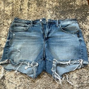 Silver Jean Shorts W31